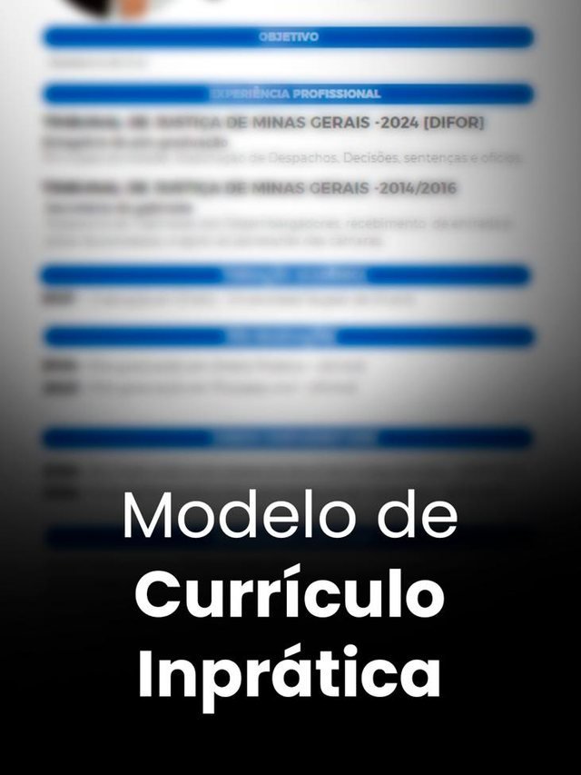 Currículo que leva à contratação