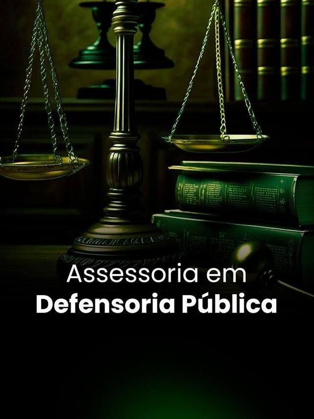 Formação prática para assessor de defensoria pública