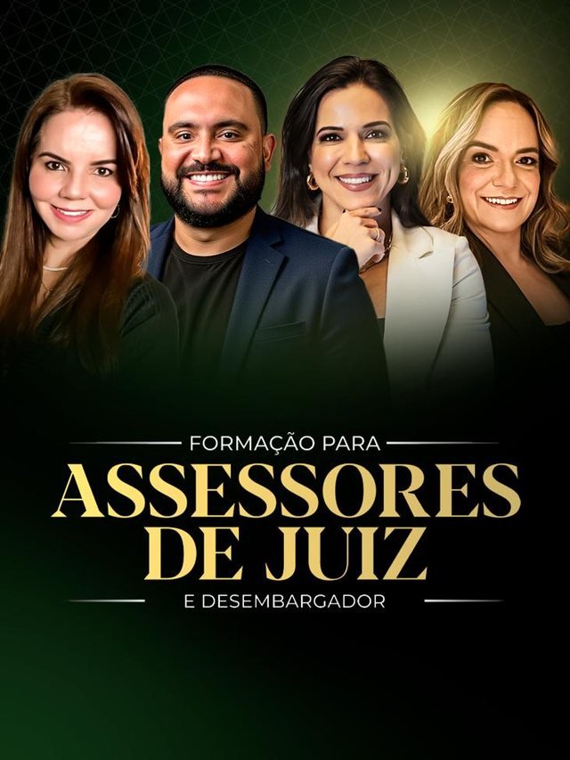 Formação prática para assessor de juiz e desembargador