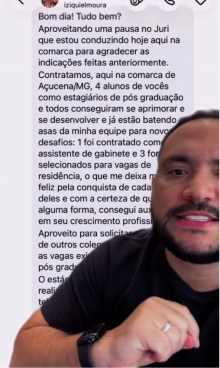 Depoimento WhatsApp